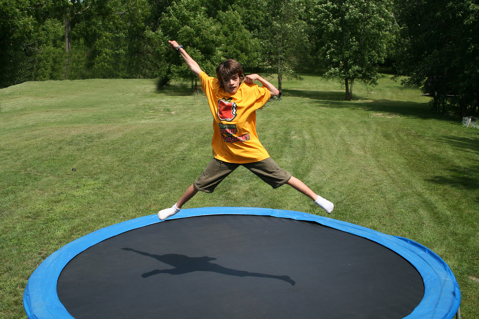 Doctor’s Advise Against a Fun Childhood Pastime: Jumping on Trampolines