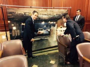 Jeff Korek makes use of life size photo in courtroom