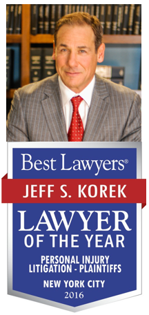 Jeff Korek NY Lawyer of the Year