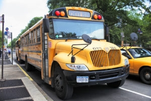 Two People Injured In Buffalo School Bus Accident By Grant Street and Forest Avenue