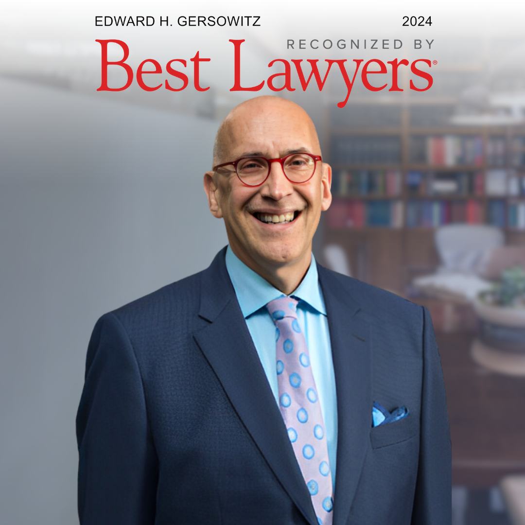 Edward H. Gersowith best lawyers